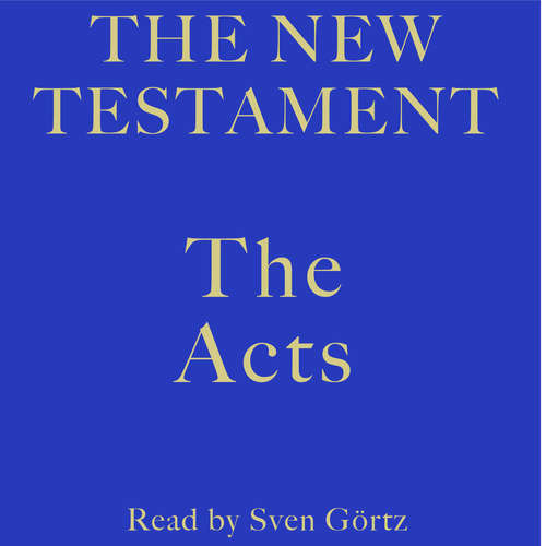 Audiobook The Acts - Luke - Sven Görtz