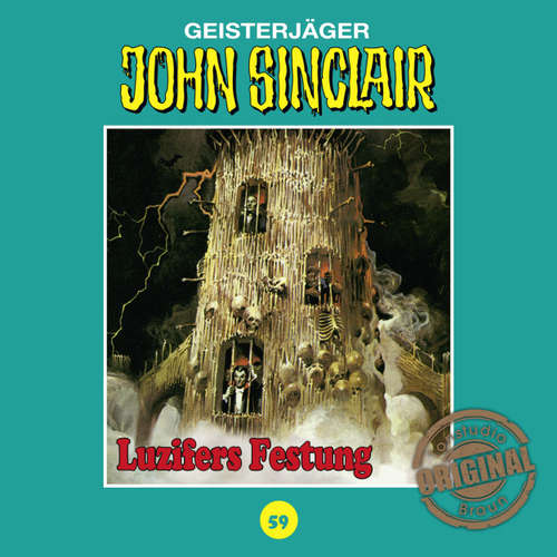 Hoerbuch John Sinclair, Tonstudio Braun, Folge 59: Luzifers Festung - Jason Dark - Diverse Hoerbuch John Sinclair, Tonstudio Braun, Folge 59: Luzifers Festung - Jason Dark - Diverse