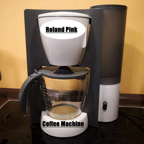 Audiobook Coffee Machine - Roland Pink - Roland Pink
