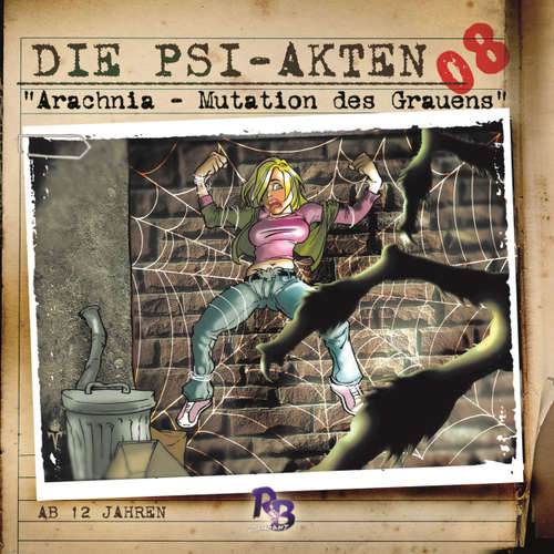 Hoerbuch Die PSI-Akten, Folge 8: Arachnia - Mutation des Grauens - Simeon Hrissomallis - Henry König