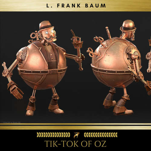 Audiobook Tik-Tok of Oz - L. Frank Baum - Brian Kelly