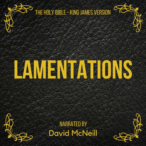 Audiobook The Holy Bible - Lamentations - King James - David McNeill