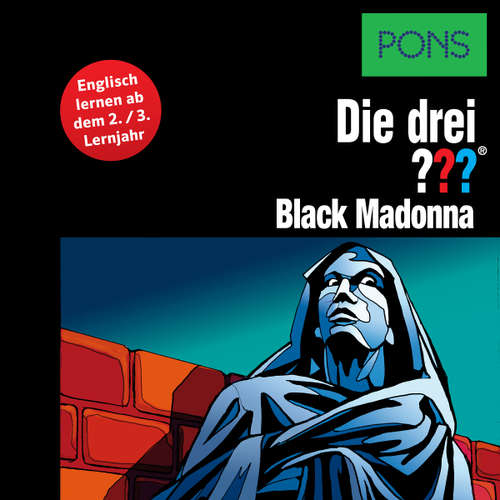 Audiobook PONS Die drei ??? Fragezeichen Black Madonna - Astrid Vollenbruch - Brian Munatones