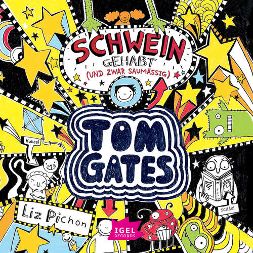 Hoerbuch Tom Gates 7. Schwein gehabt (und zwar saumäßig) - Liz Pichon - Frank Bahrenberg