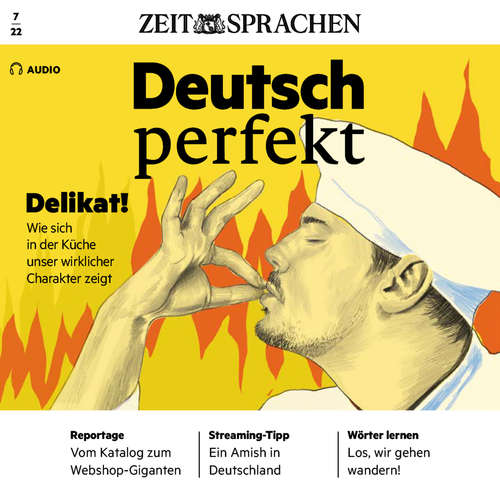 Hoerbuch Deutsch lernen Audio - Delikat! - Alia Begisheva - Katja Amberger