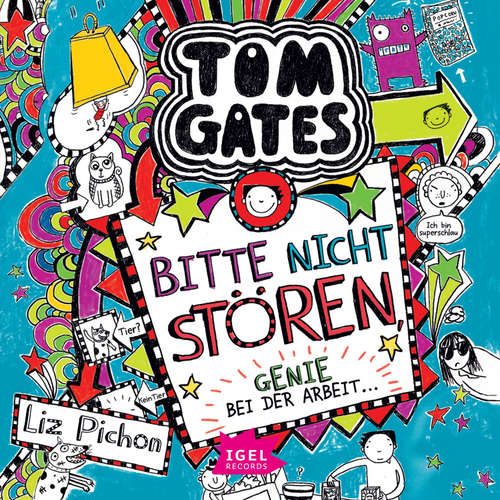 Hoerbuch Tom Gates 8. Bitte nicht stören, Genie bei der Arbeit - Liz Pichon - Frank Bahrenberg