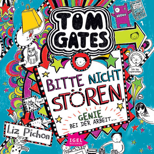 Hoerbuch Tom Gates 8. Bitte nicht stören, Genie bei der Arbeit - Liz Pichon - Frank Bahrenberg