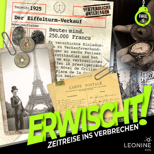 Hoerbuch Folge 05: Der Eiffelturm-Verkauf - Wolfgang Adenberg - Julian Greis