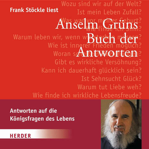 Hoerbuch Anselm Grüns Buch der Antworten - Anselm Grün - Frank Stöckle