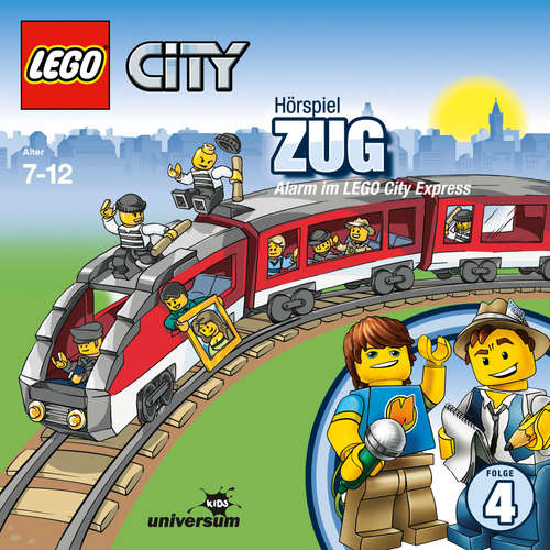 Hoerbuch LEGO City: Folge 4 - Zug - Alarm im LEGO City Express -  - Patrick Bach