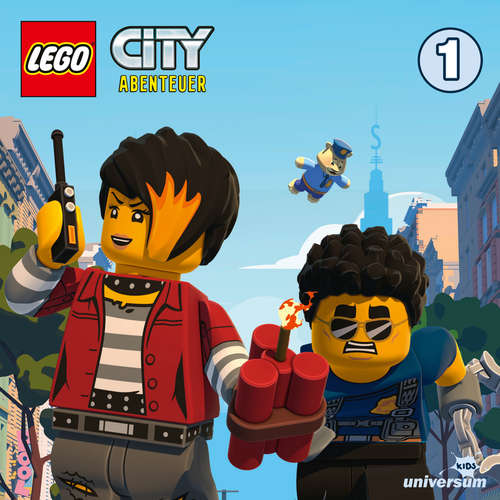 Hoerbuch LEGO City TV-Serie Folgen 1-5: Helden und Räuber -  - Christian Stark
