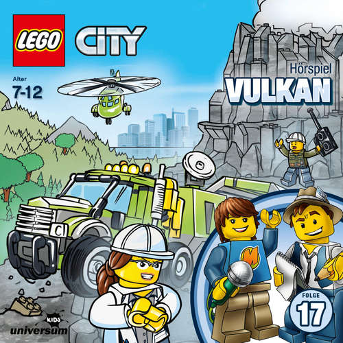 Hoerbuch LEGO City: Folge 17 - Vulkan - Am feuerspeienden Berg - - Patrick Bach