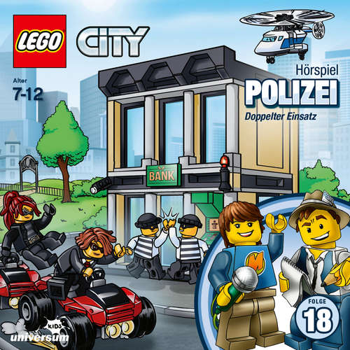Hoerbuch LEGO City: Folge 18 - Polizei - Doppelter Einsatz -  - Patrick Bach