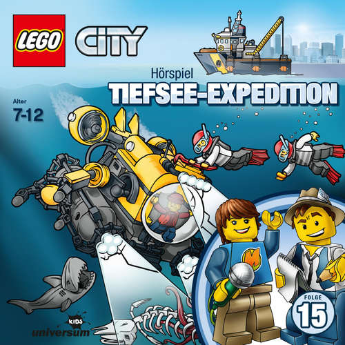 Hoerbuch LEGO City: Folge 15 - Tiefsee - Expedition - Der Schatz aus der Tiefe -  - Patrick Bach