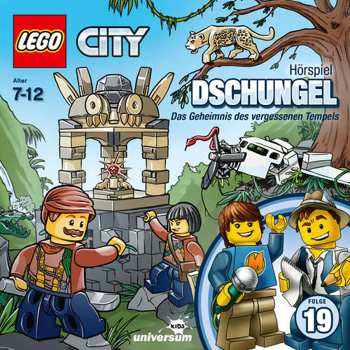 Hoerbuch LEGO City: Folge 19 - Dschungel - Das Geheimnis des vergessenen Tempels -  - Patrick Bach