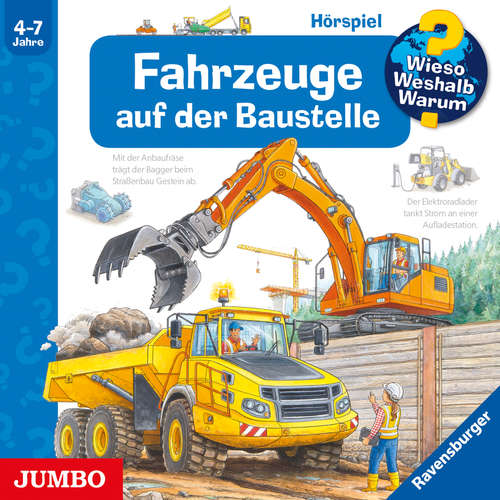 Hoerbuch Fahrzeuge auf der Baustelle [Wieso? Weshalb? Warum? Folge 7] - Markus Humbach - Karl Menrad