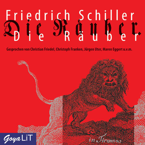 Hoerbuch Die Räuber - Friedrich Schiller - Christian Friedel