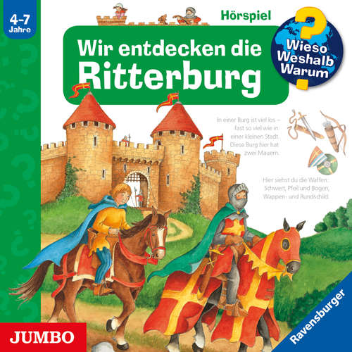 Hoerbuch Wir entdecken die Ritterburg [Wieso? Weshalb? Warum? Folge 11] - Kyrima Trapp - Tommy Piper