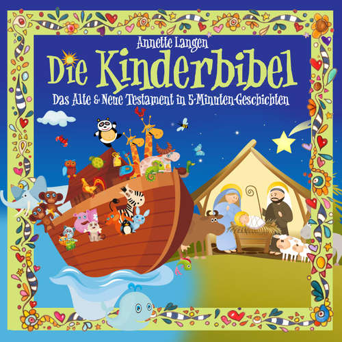 Hoerbuch Kinderbibel: Altes & Neues Testament in 5 Minuten Geschichten - Annette Langen - Wolfgang Rositzka