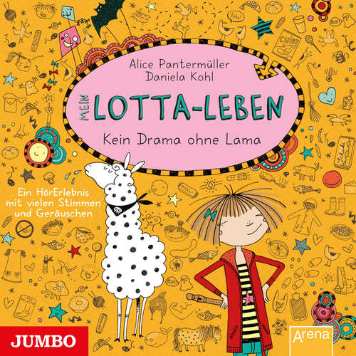 Hoerbuch Mein Lotta-Leben. Kein Drama ohne Lama [Band 8] - Alice Pantermüller - Katinka Kultscher
