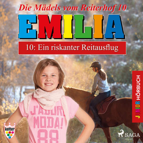 Hoerbuch Emilia - Die Mädels vom Reiterhof, 10: Ein riskanter Reitausflug - Karla Schniering - Lena Donnermann Hoerbuch Emilia - Die Mädels vom Reiterhof, 10: Ein riskanter Reitausflug - Karla Schniering - Lena Donnermann