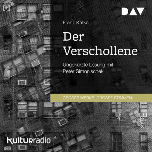 Hoerbuch Der Verschollene - Franz Kafka - Peter Simonischek