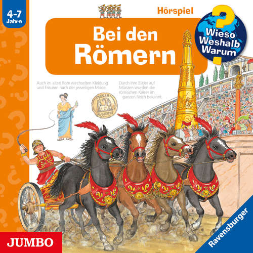 Hoerbuch Bei den Römern [Wieso? Weshalb? Warum? Folge 30] - Wolfgang Metzger - Sonja Szylowicki