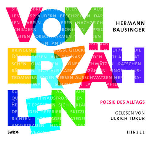 Hoerbuch Vom Erzählen - Hermann Bausinger - Ulrich Tukur