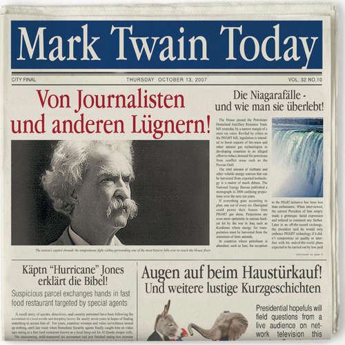 Hoerbuch Mark Twain Today - Von Journalisten und anderen Lügnern - Mark Twain - Jürgen Fritsche