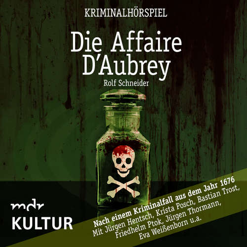 Hoerbuch Die Affaire d'Aubrey – Kriminalhörspiel - Rolf Schneider - Jürgen Hentsch