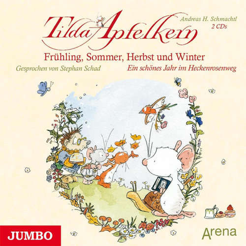 Hoerbuch Tilda Apfelkern. Frühling, Sommer, Herbst und Winter - Andreas H. Schmachtl - Stephan Schad