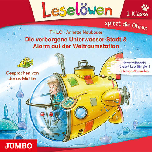 Hoerbuch Die verborgene Unterwasser-Stadt & Alarm auf der Weltraumstation - THiLO - Jonas Minthe