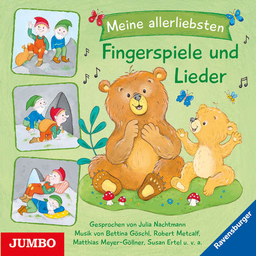 Hoerbuch Meine allerliebsten Fingerspiele und Lieder - Bettina Göschl - Julia Nachtmann