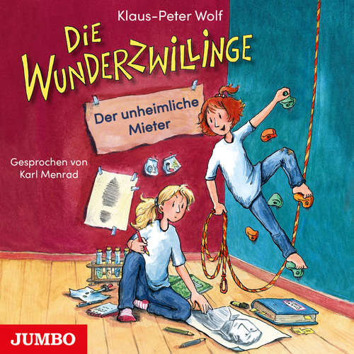 Hoerbuch Die Wunderzwillinge. Der unheimliche Mieter [Band 1] - Klaus-Peter Wolf - Karl Menrad