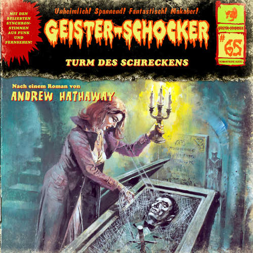 Hoerbuch Geister-Schocker, Folge 65: Turm des Schreckens - Andrew Hathaway - Patrick Bach Hoerbuch Geister-Schocker, Folge 65: Turm des Schreckens - Andrew Hathaway - Patrick Bach