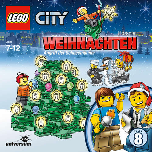 Hoerbuch LEGO City: Folge 8 - Weihnachten - Angriff der Schneemänner -  - Patrick Bach