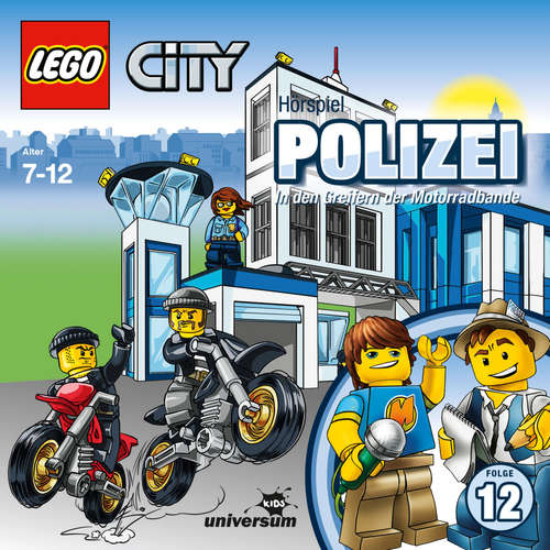 Hoerbuch LEGO City: Folge 12 - Polizei - In den Greifern der Motorradbande -  - Patrick Bach