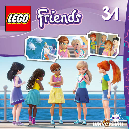 Hoerbuch LEGO Friends: Folgen 54-57: Auf dem Meer -  - Christine Pappert