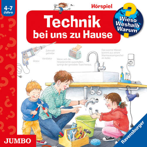 Hoerbuch Technik bei uns zu Hause [Wieso? Weshalb? Warum? Folge 24] - Doris Rübel - Tommy Piper