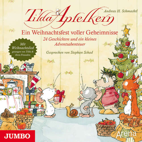 Hoerbuch Tilda Apfelkern. Ein Weihnachtsfest voller Geheimnisse - Andreas H. Schmachtl - Stephan Schad