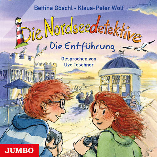 Hoerbuch Die Nordseedetektive. Die Entführung [Band 7] - Klaus-Peter Wolf - Uve Teschner