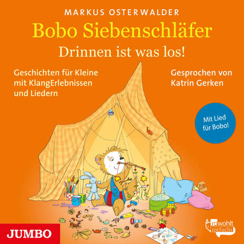 Hoerbuch Bobo Siebenschläfer. Drinnen ist was los! - Markus Osterwalder - Katrin Gerken