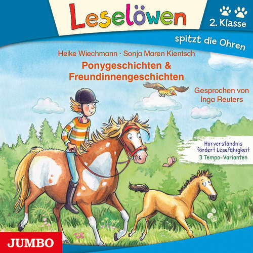 Hoerbuch Ponygeschichten & Freundinnengeschichten - Heike Wiechmann - Inga Reuters