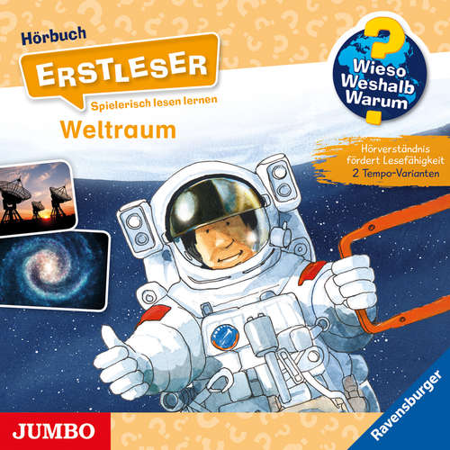 Hoerbuch Weltraum  [Wieso? Weshalb? Warum? ERSTLESER Folge 4] - Carola von Kessel - Lilly Helene Schröder