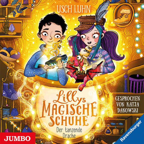 Hoerbuch Lillys magische Schuhe. Der tanzende Drache [Band 4] - Usch Luhn - Katja Danowski