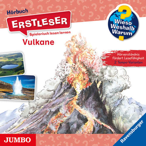 Hoerbuch Vulkane  [Wieso? Weshalb? Warum? ERSTLESER Folge 2] - Sandra Noa - Felix Lengenfelder