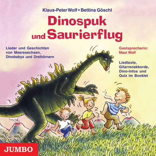 Hoerbuch Dinospuk und Saurierflug - Klaus-Peter Wolf - Klaus-Peter Wolf