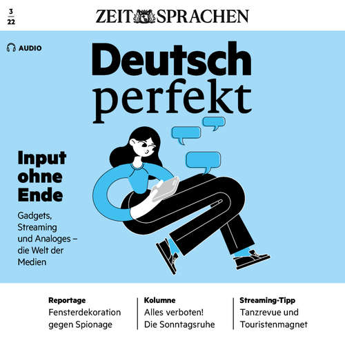 Hoerbuch Deutsch lernen Audio - Input ohne Ende - Alia Begisheva - Katja Amberger