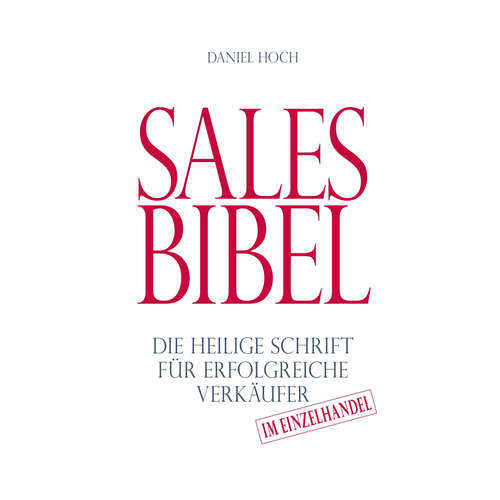 Hoerbuch Sales Bibel - Daniel Hoch - Daniel Hoch