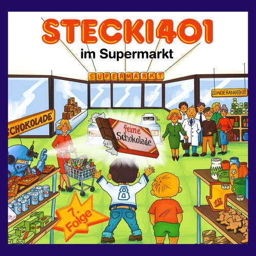 Hoerbuch Stecki 401 im Supermarkt - Hassan Refay - 